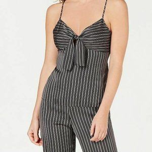 NWT! INC Satin Striped Keyhole Camisole Pajama Top